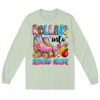 Matcha rolling into second grade Long Sleeve Tee - texasbilliewilder