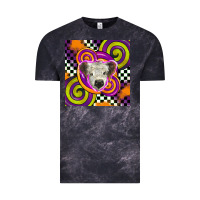 Cloud Black halloween  calf scottish Vintage Tee - BarkalooDesign