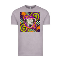 Vintage Zinc halloween  calf scottish Vintage Tee - BarkalooDesign