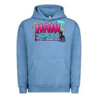 Pigment Pebble Blue hair stylist Urban Hoodie - MaliasSmallBusiness