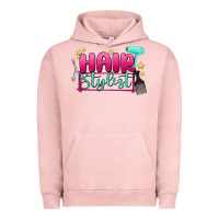 Pigment Salmon hair stylist Urban Hoodie - MaliasSmallBusiness