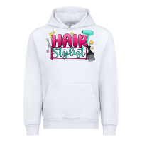 White hair stylist Urban Hoodie - MaliasSmallBusiness