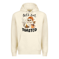 Sandshell let's get toasted camping Premium Hoodie - MaliasSmallBusiness