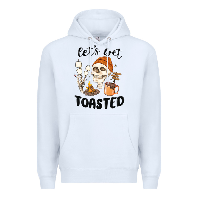 Let's Get Toasted Camping Premium Hoodie by MaliasSmallBusiness | Teevron