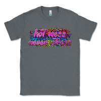 Charcoal Heather hot mess never stress Classic Tee - texasbilliewilder