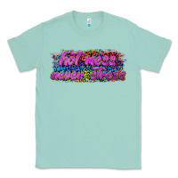 Seafoam hot mess never stress Classic Tee - texasbilliewilder