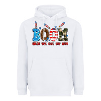 White boom bitch get out the way Heavyweight Hoodie - AdoDesignShop