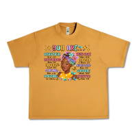 Peanut Butter you are beautiful victorious enough strong Urban Heavy Tee - MaliasSmallBusiness