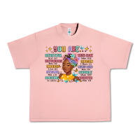 Salmon you are beautiful victorious enough strong Urban Heavy Tee - MaliasSmallBusiness