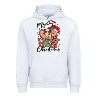 White my first christmas cute christmas sloth Urban Hoodie - MaliasSmallBusiness
