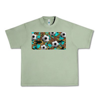 Oil Green western leopard camouflage turquoise soccer licence plate template Urban Heavy Tee - Artiststas