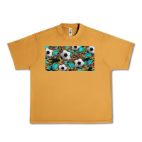 Peanut Butter western leopard camouflage turquoise soccer licence plate template Urban Heavy Tee - Artiststas