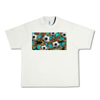 Pistachio western leopard camouflage turquoise soccer licence plate template Urban Heavy Tee - Artiststas
