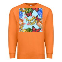 Carrot summer and leaf seamless pattern Premium Sweatshirt - BundleAndBundleShop