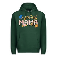 Sports Green softball MAMA Premium Hoodie - MaliasSmallBusiness