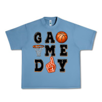 Pebble Blue basketball game day Urban Heavy Tee - MaliasSmallBusiness
