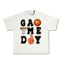 Pistachio basketball game day Urban Heavy Tee - MaliasSmallBusiness
