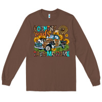 Chestnut country roads take me home Long Sleeve Tee - Zillion Design Studio