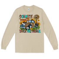 Mushroom country roads take me home Long Sleeve Tee - Zillion Design Studio