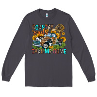 Smoke country roads take me home Long Sleeve Tee - Zillion Design Studio