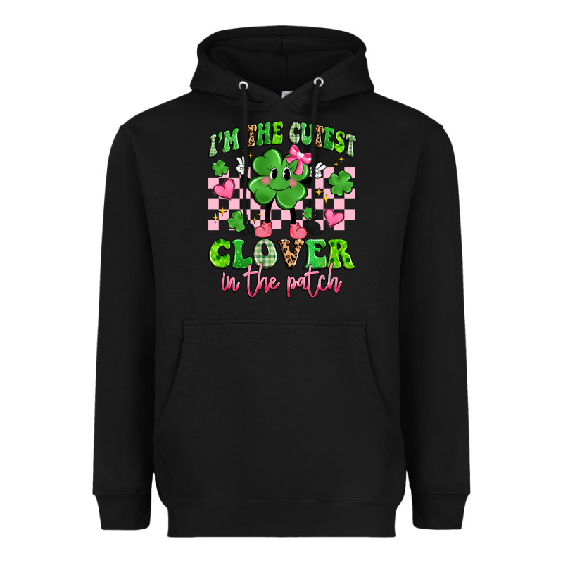 I'm The Cutest Clover In The Patch Heavyweight Hoodie by Artiststas | Teevron