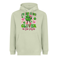 Matcha i'm the cutest clover in the patch Heavyweight Hoodie - Artiststas