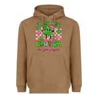 Toasted Coconut i'm the cutest clover in the patch Heavyweight Hoodie - Artiststas