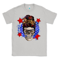 Moon Dust American mom skull Classic Tee - Zillion Design Studio