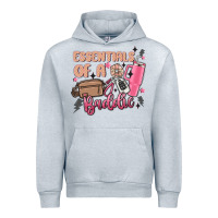 Heather Grey essentials of a baddie Urban Hoodie - MaliasSmallBusiness