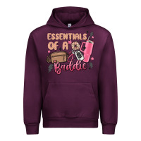 Mauve Wine essentials of a baddie Urban Hoodie - MaliasSmallBusiness