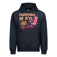 Navy essentials of a baddie Urban Hoodie - MaliasSmallBusiness