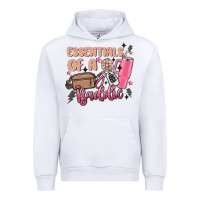 White essentials of a baddie Urban Hoodie - MaliasSmallBusiness