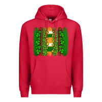 Cardinal st patricks  brushstrokes Premium Hoodie - AdoDesignShop