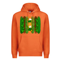 Carrot st patricks  brushstrokes Premium Hoodie - AdoDesignShop