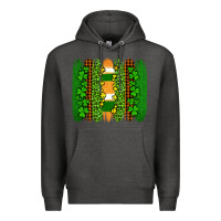 Charcoal Heather st patricks  brushstrokes Premium Hoodie - AdoDesignShop