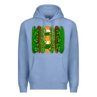 Colony Blue st patricks  brushstrokes Premium Hoodie - AdoDesignShop