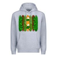 Heather Grey st patricks  brushstrokes Premium Hoodie - AdoDesignShop