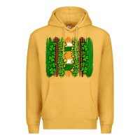 Mustard st patricks  brushstrokes Premium Hoodie - AdoDesignShop