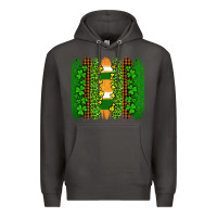 Smoke st patricks  brushstrokes Premium Hoodie - AdoDesignShop