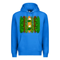 True Royal st patricks  brushstrokes Premium Hoodie - AdoDesignShop