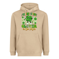 Mushroom i'm the cutest clover in the patch artiststas Heavyweight Hoodie - Artiststas