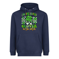 Navy i'm the cutest clover in the patch artiststas Heavyweight Hoodie - Artiststas