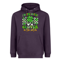 Plum i'm the cutest clover in the patch artiststas Heavyweight Hoodie - Artiststas