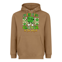 Toasted Coconut i'm the cutest clover in the patch artiststas Heavyweight Hoodie - Artiststas