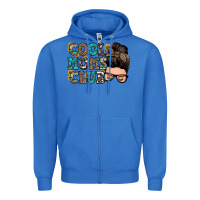 True Royal cool moms club messy bun Zipper Hoodie - Zillion Design Studio