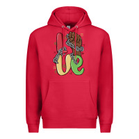 Cardinal love juneteenth Premium Hoodie - MaliasSmallBusiness