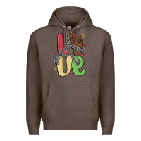 Coffee love juneteenth Premium Hoodie - MaliasSmallBusiness