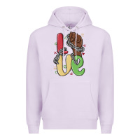 Lilac love juneteenth Premium Hoodie - MaliasSmallBusiness