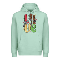 Seafoam love juneteenth Premium Hoodie - MaliasSmallBusiness