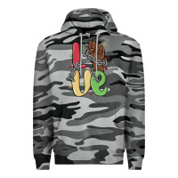 Slate Camo love juneteenth Premium Hoodie - MaliasSmallBusiness